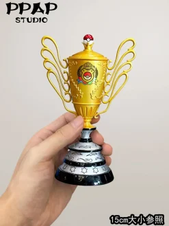 Ash Ketchum's Pokemon World Champion Trophy - Pokemon Resin Statue - PPAP Studios