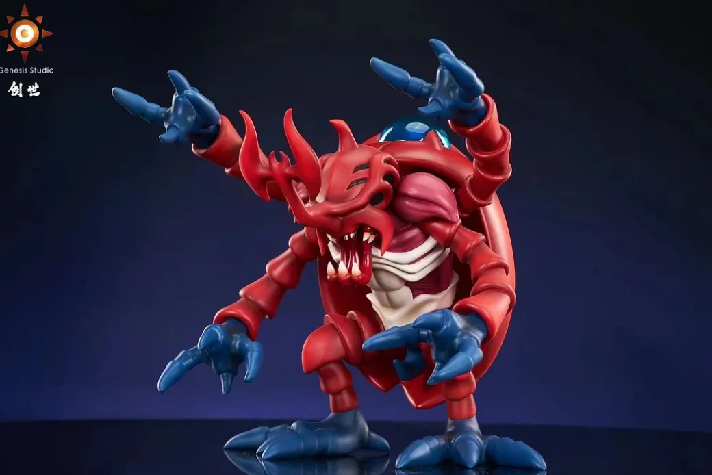 Atlur Kabuterimon Red - Digimon Resin Statue - Genesis-Studio