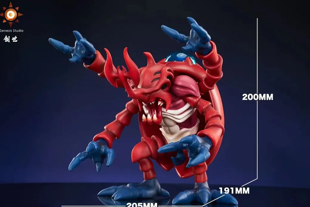Atlur Kabuterimon Red - Digimon Resin Statue - Genesis-Studio