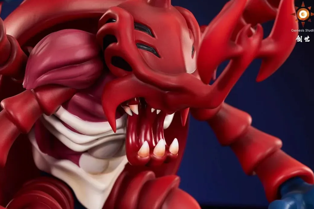 Atlur Kabuterimon Red - Digimon Resin Statue - Genesis-Studio