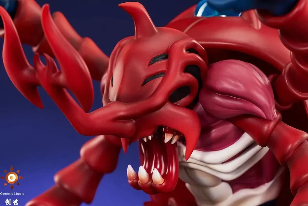 Atlur Kabuterimon Red - Digimon Resin Statue - Genesis-Studio