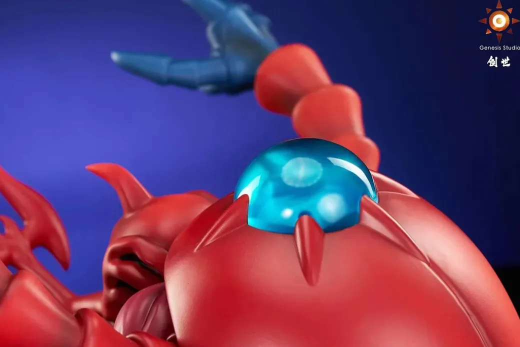 Atlur Kabuterimon Red - Digimon Resin Statue - Genesis-Studio