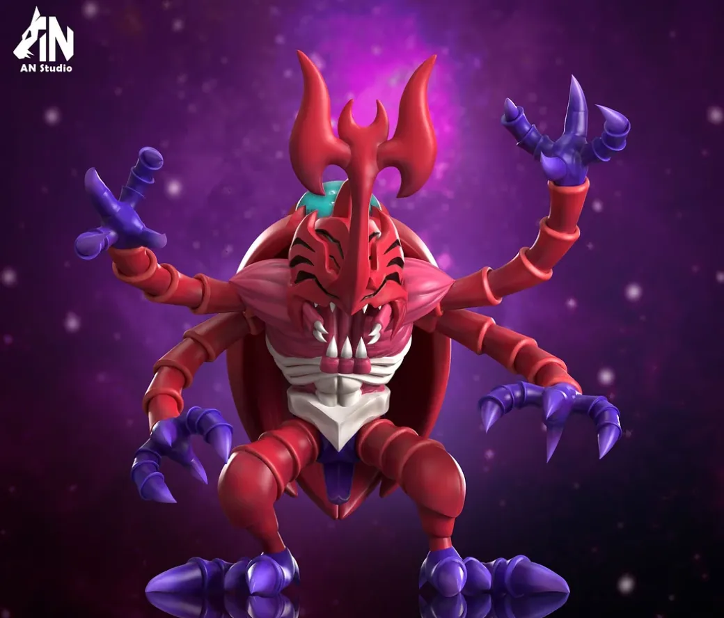 Atlur Kabuterimon with LED - Digimon Resin Statue - An-Studios