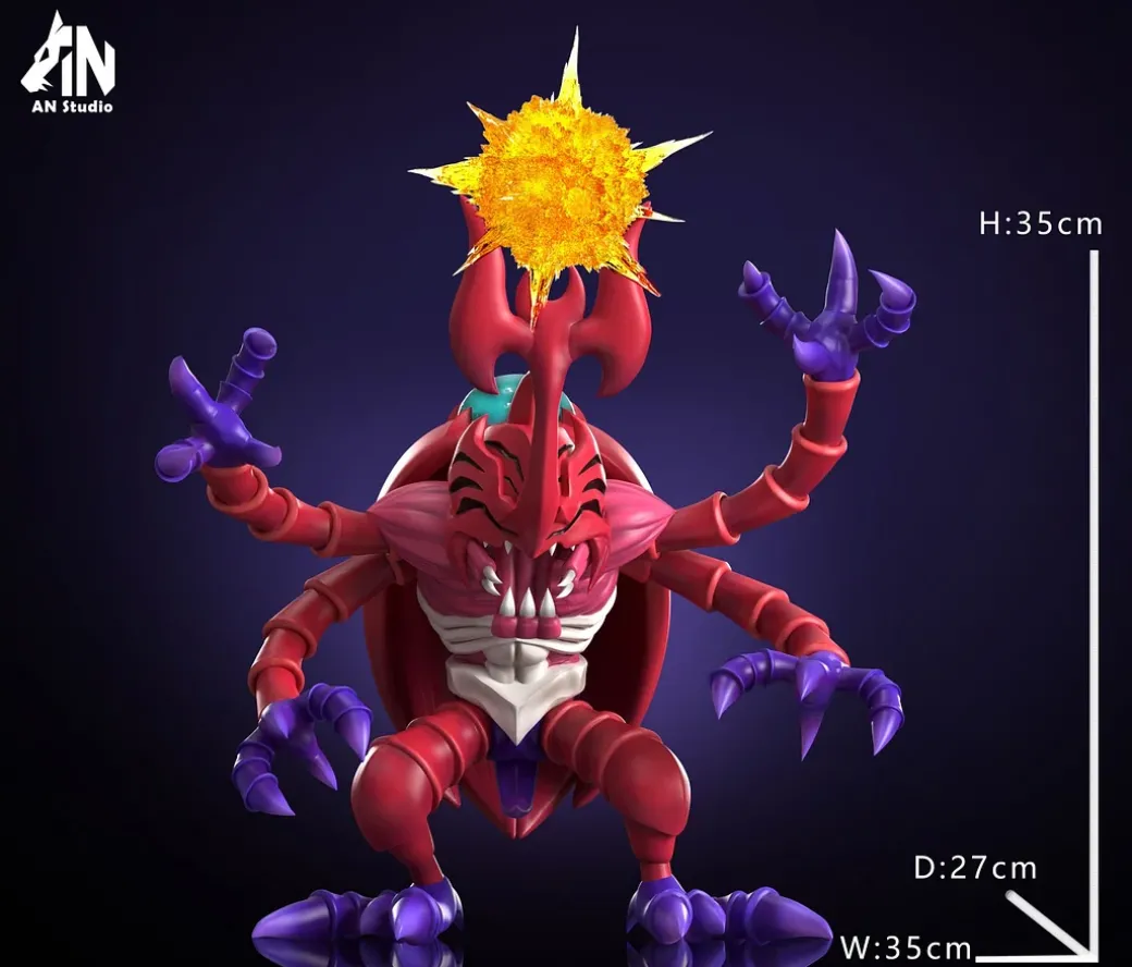 Atlur Kabuterimon with LED - Digimon Resin Statue - An-Studios