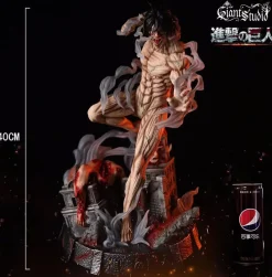 Attack Titan Eren Yeager with LED - Attack On Titan Resin Statue - Giant Studio