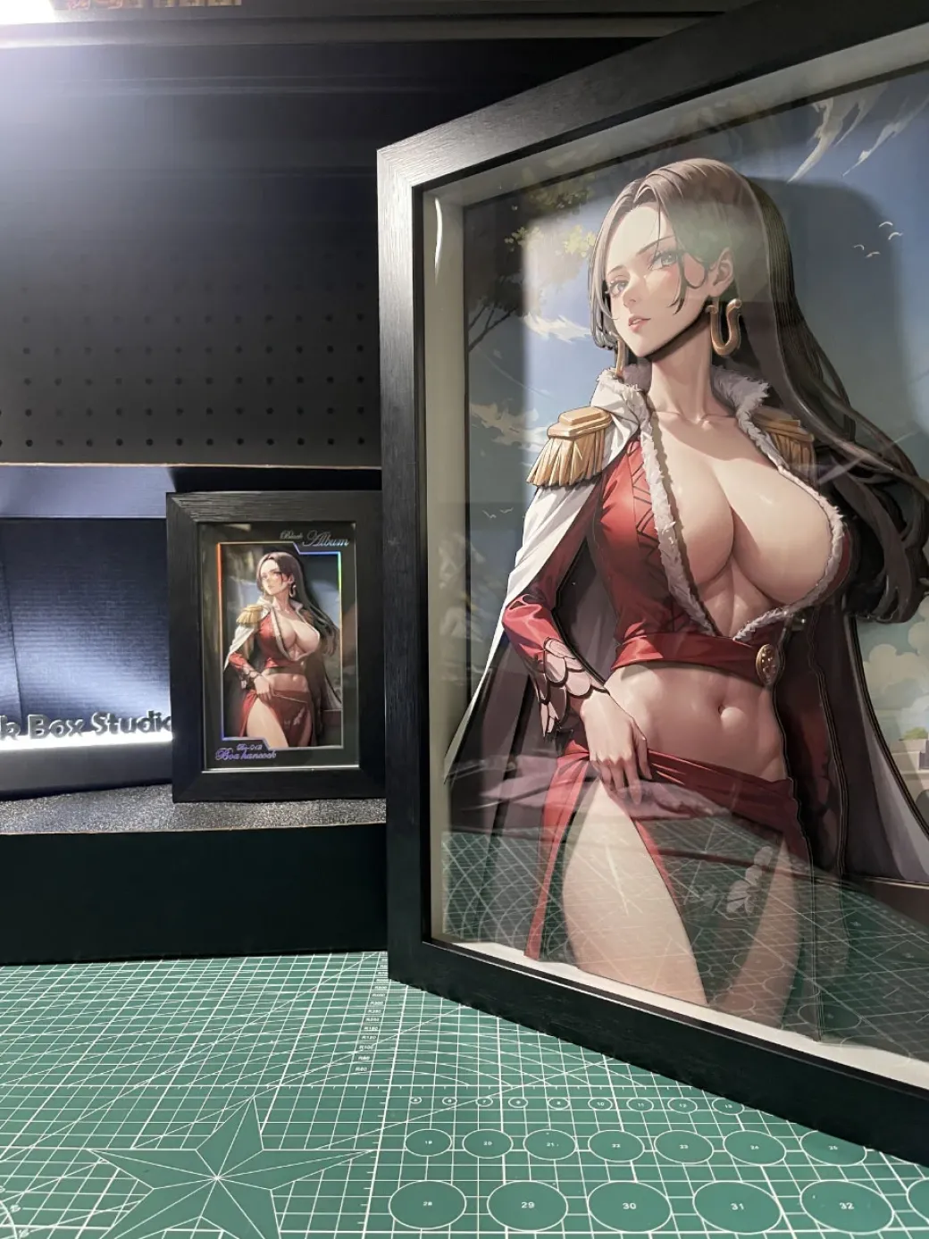 BA-012 & BBLG-005 Boa Hancock 3D Decorative Painting - ONE PIECE - Black Box Studio