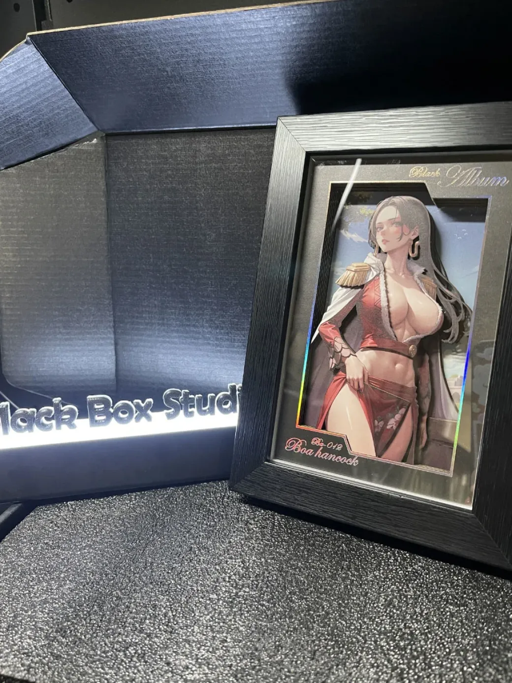 BA-012 & BBLG-005 Boa Hancock 3D Decorative Painting - ONE PIECE - Black Box Studio