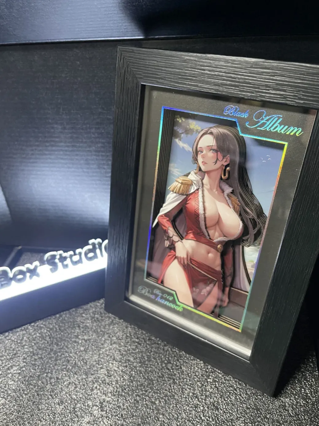 BA-012 & BBLG-005 Boa Hancock 3D Decorative Painting - ONE PIECE - Black Box Studio