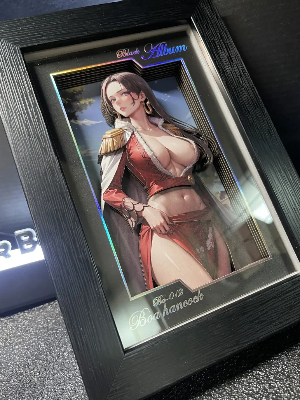BA-012 & BBLG-005 Boa Hancock 3D Decorative Painting - ONE PIECE - Black Box Studio