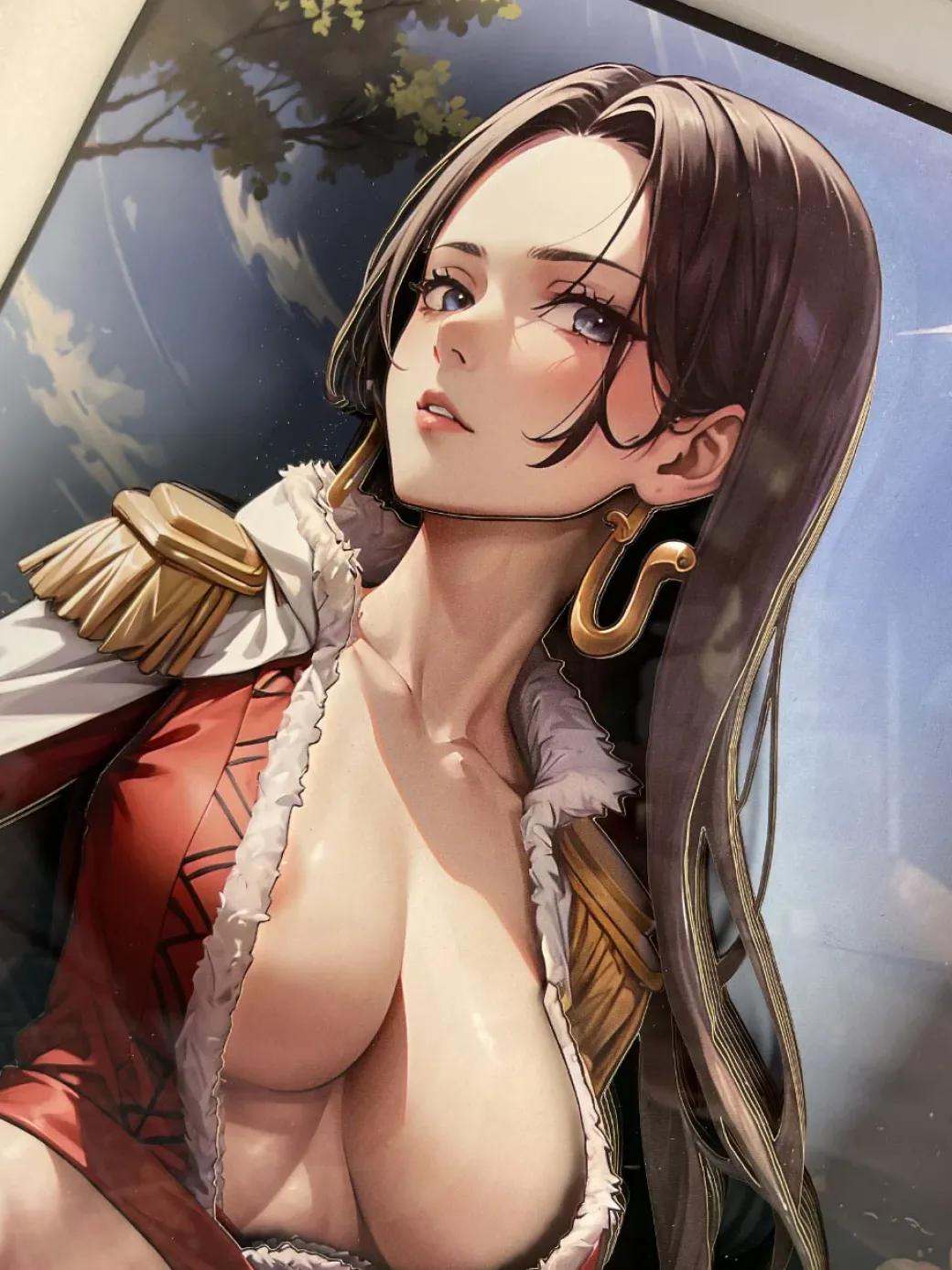BA-012 & BBLG-005 Boa Hancock 3D Decorative Painting - ONE PIECE - Black Box Studio