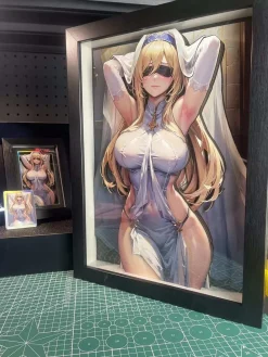 BA-010 & BBLG-003 Sword Maiden 3D Decorative Painting - Goblin Slayer - Black Box Studio