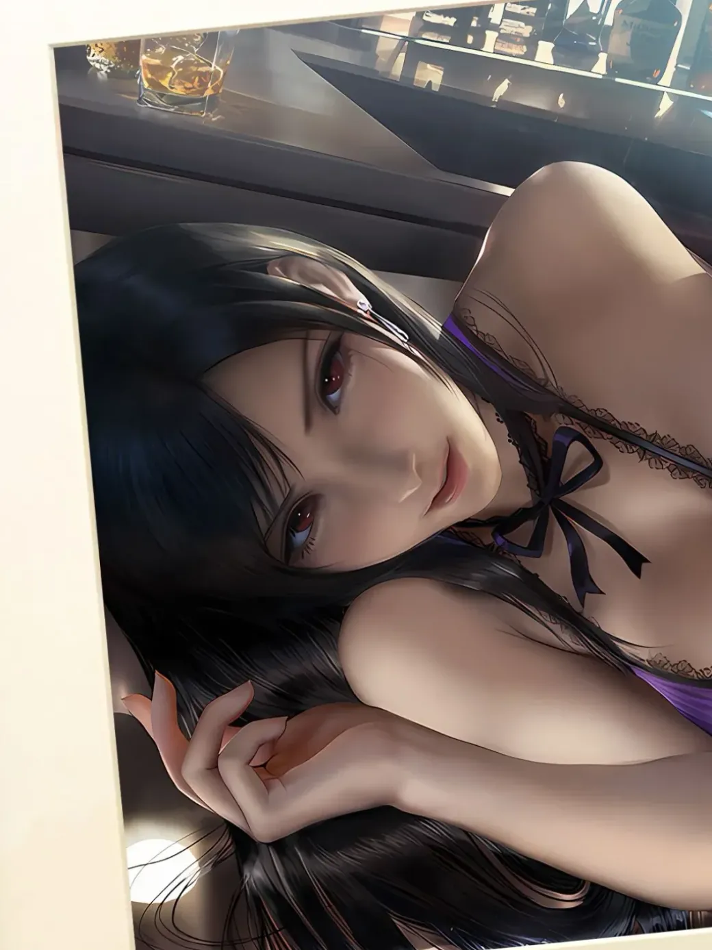 Bar Ver. Tifa Lockhart Decorative Painting - (FF7) Final Fantasy VII - Xingkong Studio