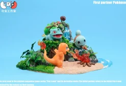 Barbecue in Summer Series Charmander & Squirtle & Bulbasaur - Pokemon Resin Statue - KeBao Studio