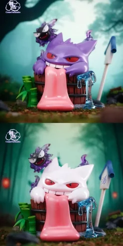 Bathing Gengar - Pokemon Resin Statue - Come On Studio