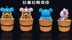 Bathing Lapras Cosplay Pikachu - Pokemon Resin Statue - PoKe Studio
