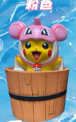 Bathing Lapras Cosplay Pikachu - Pokemon Resin Statue - PoKe Studio