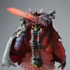 Battle Damaged Omegamon Zwart with LED - Digimon Resin Statue - MO Studio