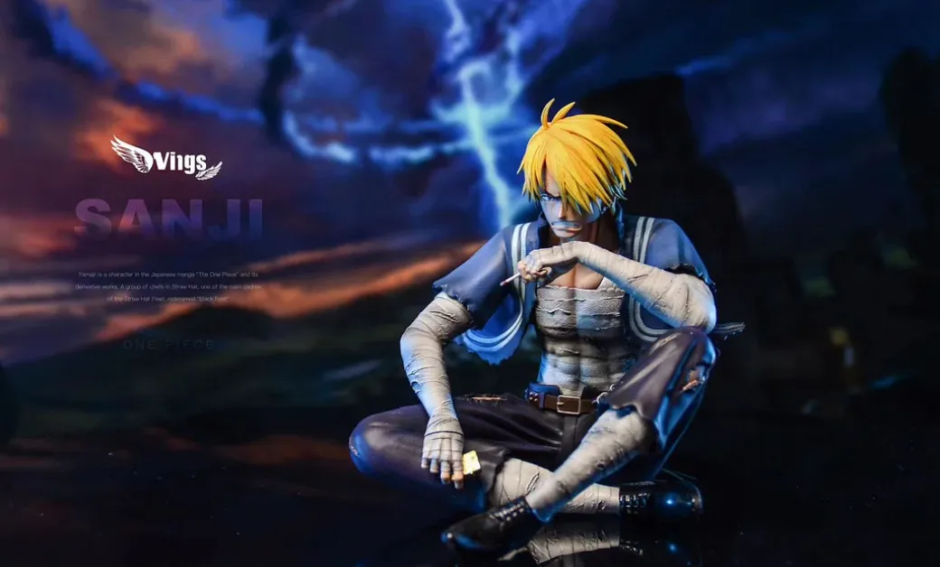 Battle Damaged Sanji - ONE PIECE Statue - Wings Studio