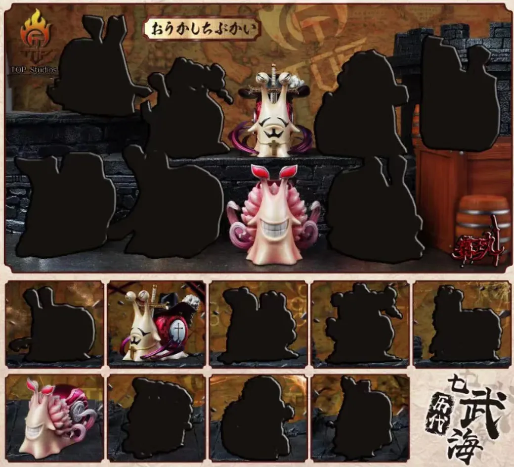 Battle Seven Warlords Series Den Den Mushi - ONE PIECE Resin Statue - TOP-Studios