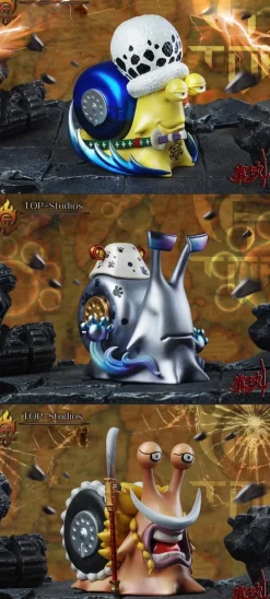 Battle Seven Warlords Series Den Den Mushi 02 - ONE PIECE Resin Statue - TOP-Studios