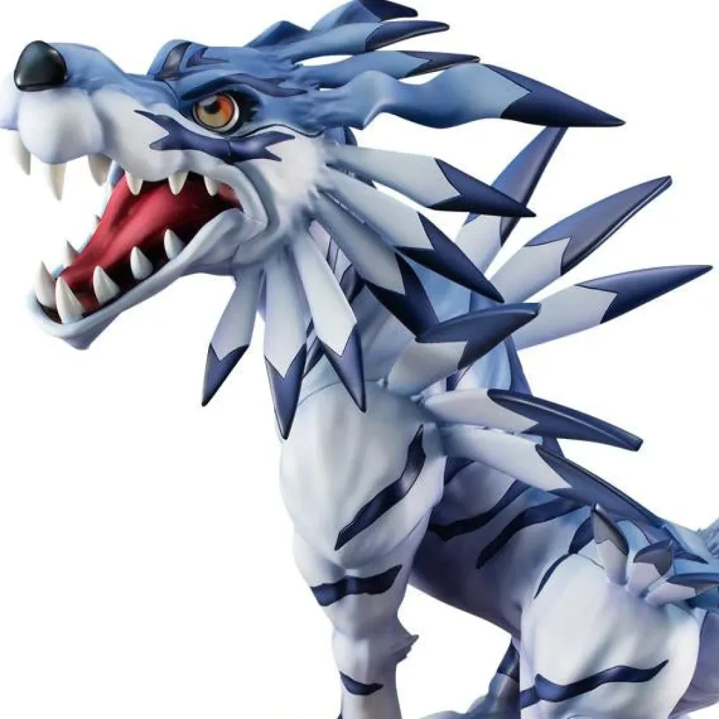 Battle Ver. Garurumon - Digimon Official Statue - MegaHouse