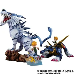 Battle Ver. Garurumon - Digimon Official Statue - MegaHouse