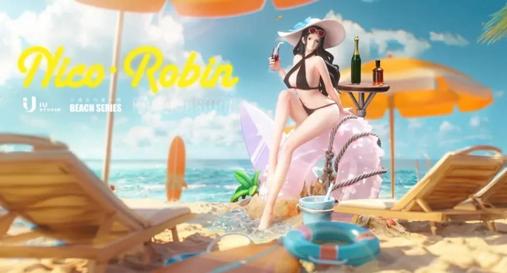 Beach Series 001 Nico Robin - ONE PIECE Resin Statue - IU Studios