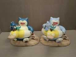 Beach Snorlax & Munchlax - Pokemon Statue - YueJianShan Studio