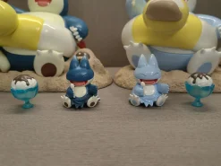 Beach Snorlax & Munchlax - Pokemon Statue - YueJianShan Studio