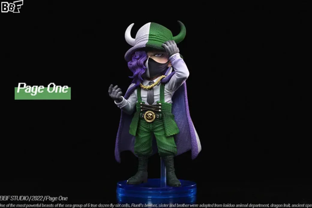 Beast Pirate Who's-Who, Pageone, Ulti - ONE PIECE Resin Statue - BBF Studios