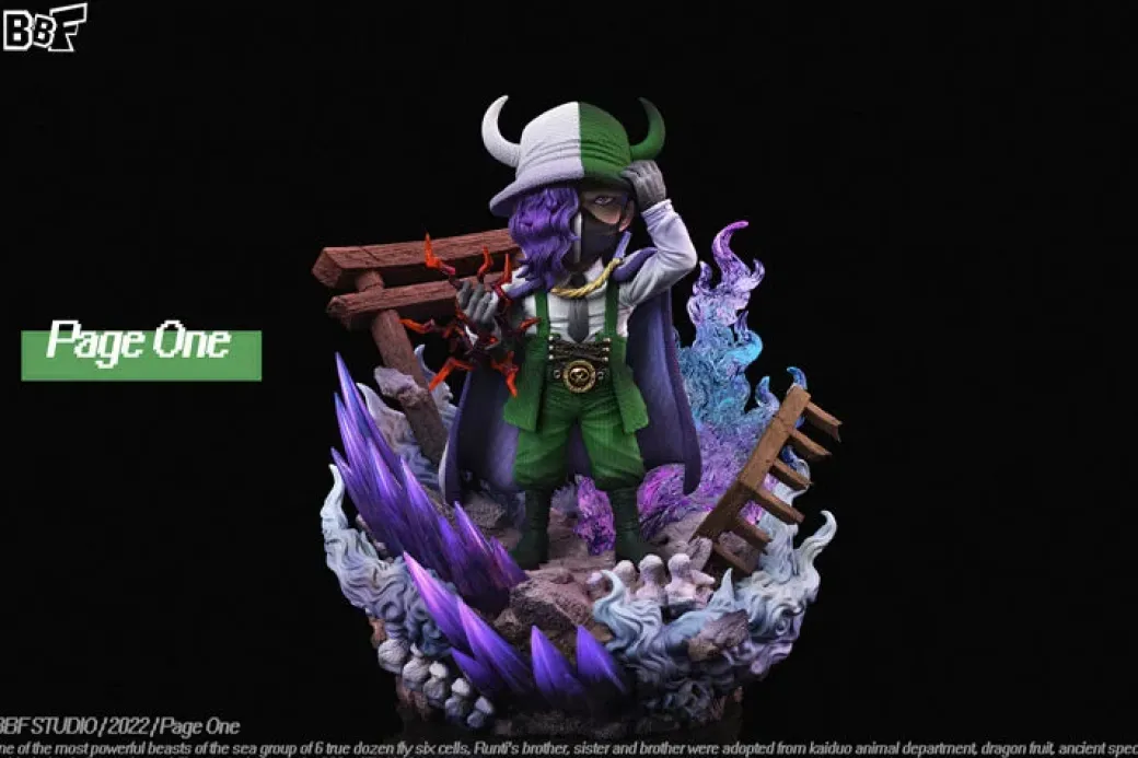 Beast Pirate Who's-Who, Pageone, Ulti - ONE PIECE Resin Statue - BBF Studios