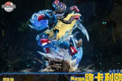 Big & 1/20 Scale World Zukan Lucario Family - Pokemon Resin Statue - Mega Studio
