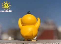 Big & Small Scale Cheering Psyduck - Pokemon Resin Statue - sun Studio