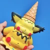 Big & Small Scale Ice Cream Pichu & Pikachu - Pokemon Resin Statue - DM Studios
