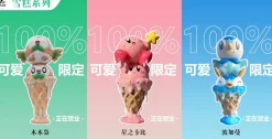 Big & Small Scale Ice Cream Piplup - Pokemon Resin Statue - Poker-Studios