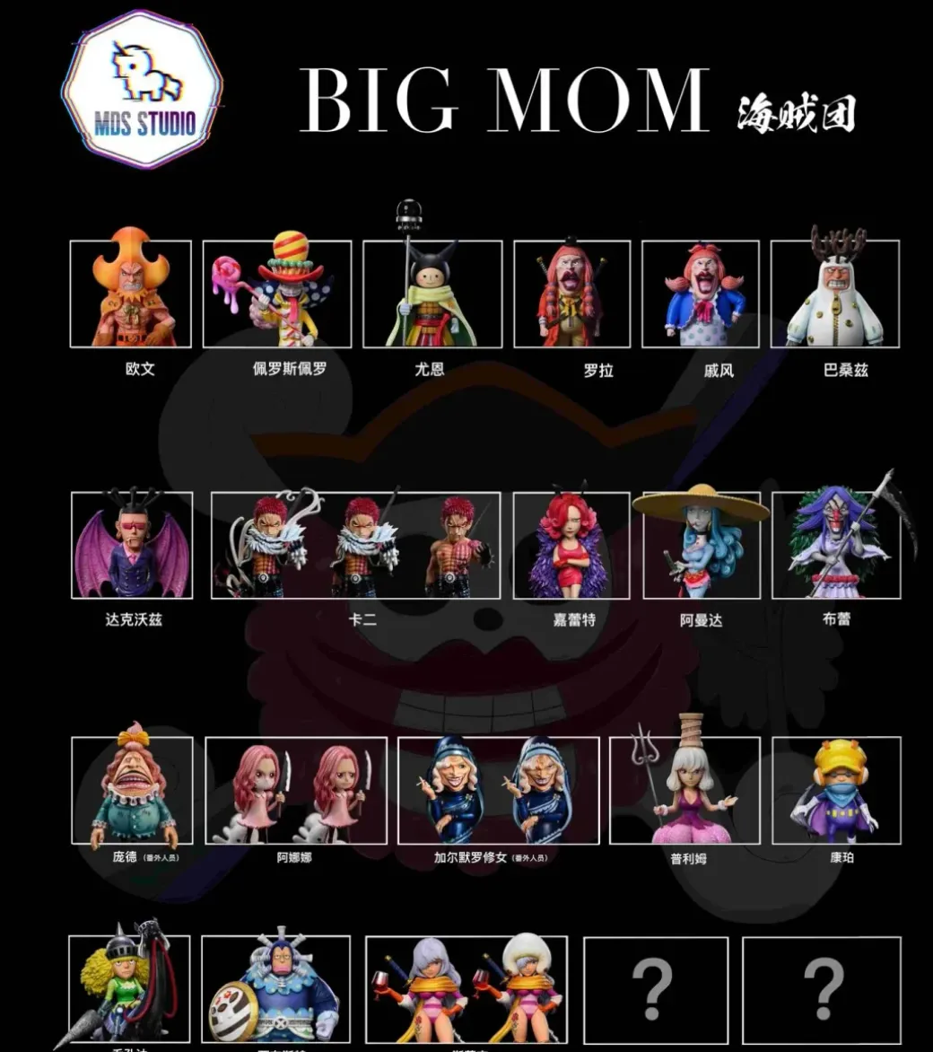 Big Mom Pirates Series 012 Charlotte Smoothie - ONE PIECE Resin Statue - MDS Studio