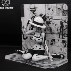 Black & White Comic Ver. Nami - ONE PIECE Resin Statue - XOXO Studios