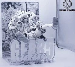Black & White Comic Ver. Nika Monkey D. Luffy - ONE PIECE Resin Statue - XOXO Studios