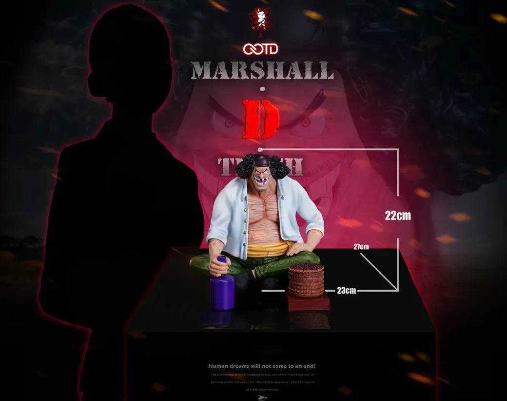 Blackbeard Marshall D. Teach - ONE PIECE Resin Statue - Dream Lab Studio
