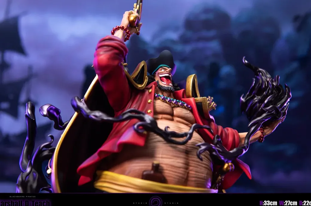 Blackbeard Marshall D. Teach - ONE PIECE Resin Statue - C2 Studio
