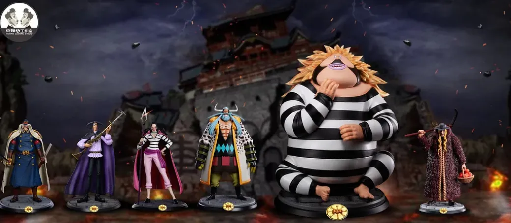 Blackbeard Pirates 006 Doc Q & Stronger - ONE PIECE Resin Statue - Clone Studios