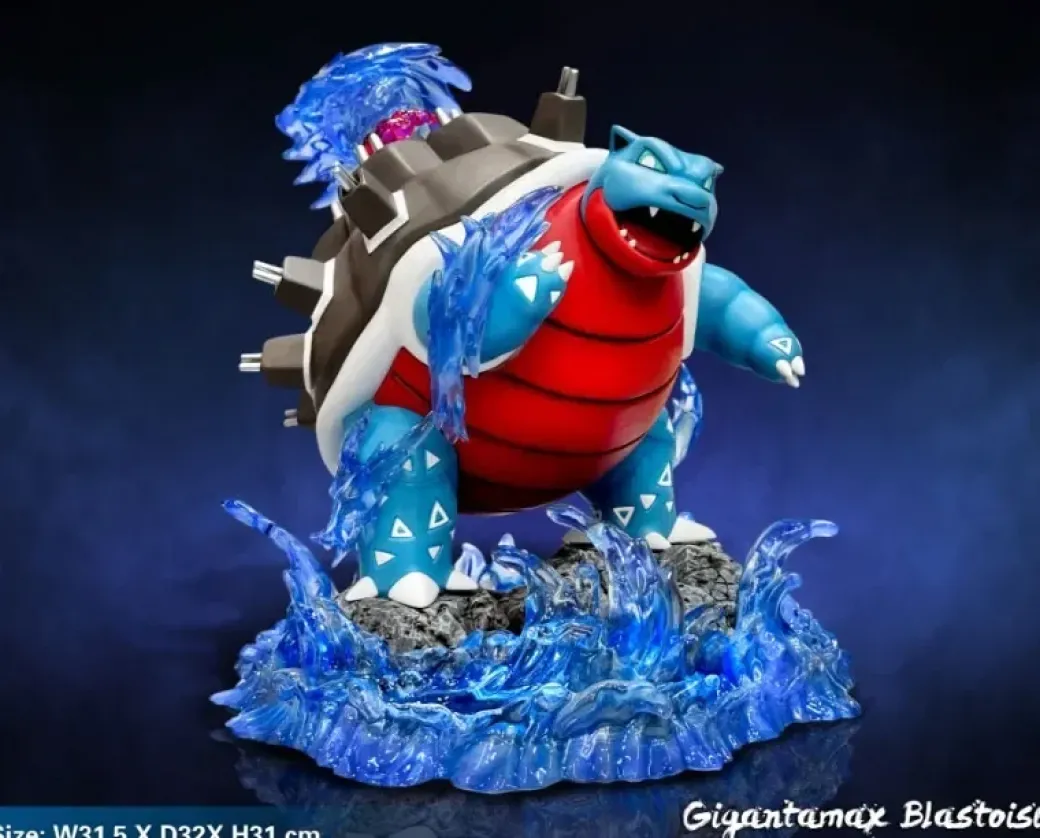 Blastoise - Pokemon Resin Statue - EGGS Studios