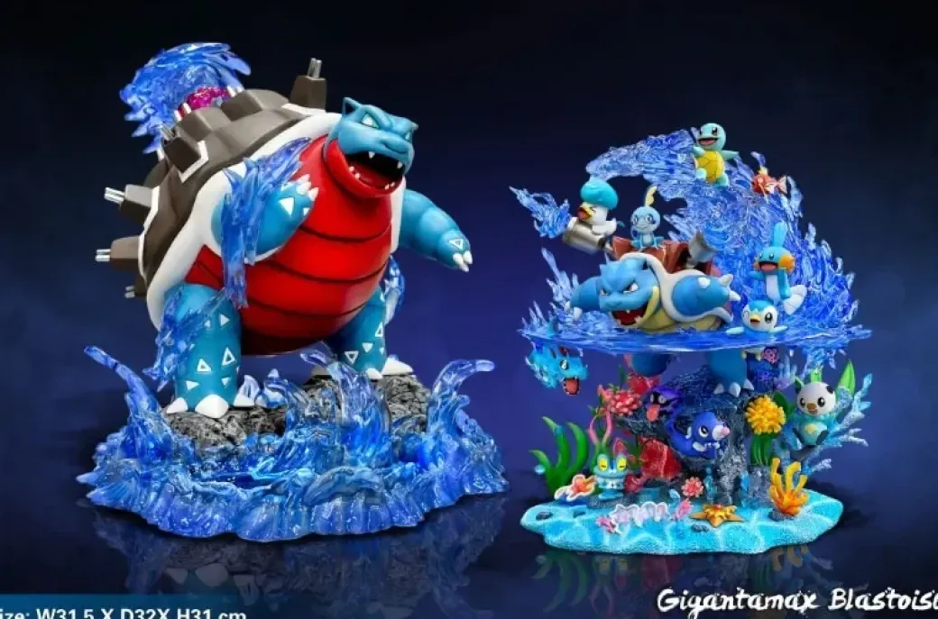 Blastoise - Pokemon Resin Statue - EGGS Studios