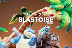 Blastoise Family - Pokemon Resin Statue - PCHouse Studios
