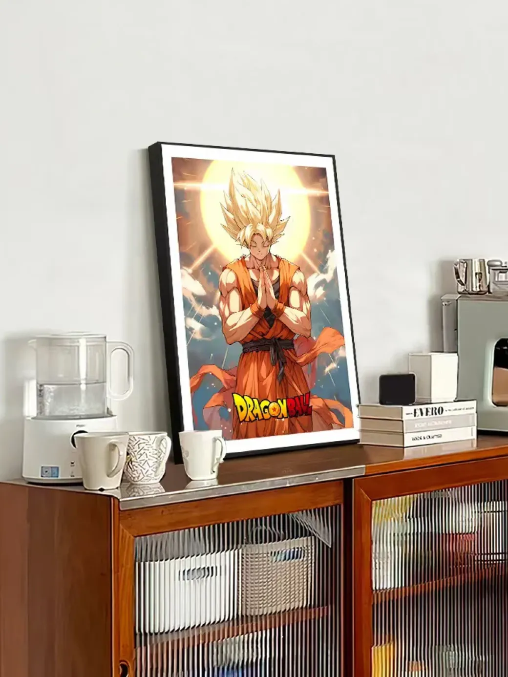 Blessing Son Goku Decorative Painting - Dragon Ball Decorative Painting - AMaoHuaShe Studio