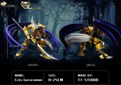 Blitz Greymon & Cres Garurumon - Digimon Resin Statue - T1 Studio