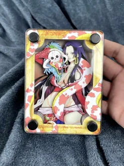 Boa Hancock & Salome Card Stand Display - ONE PIECE - momo Studio