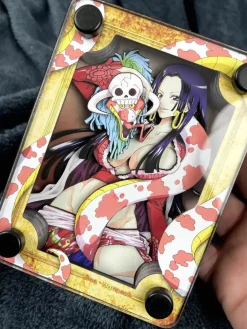 Boa Hancock & Salome Card Stand Display - ONE PIECE - momo Studio