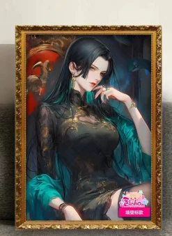 Boa Hancock Decorative Painting - ONE PIECE Decorative Painting - AMaoHuaShe Studio
