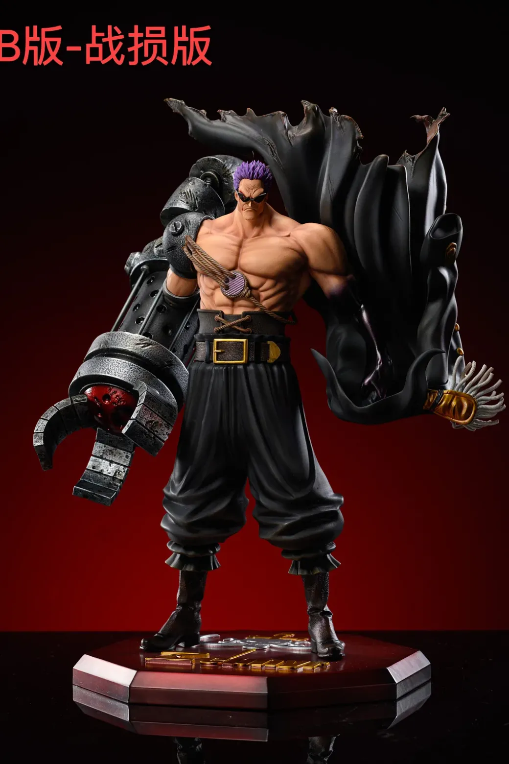 Boss Series 002 Black Arm Zephyr - ONE PIECE Resin Statue - GG-Studios